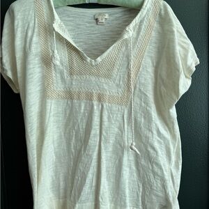 J crew boho top